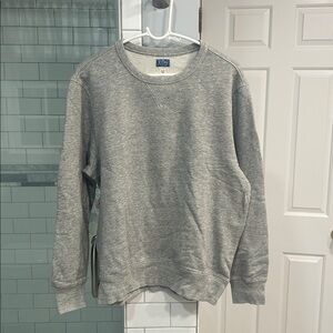 J Crew Gray Crewneck Sweatshirt